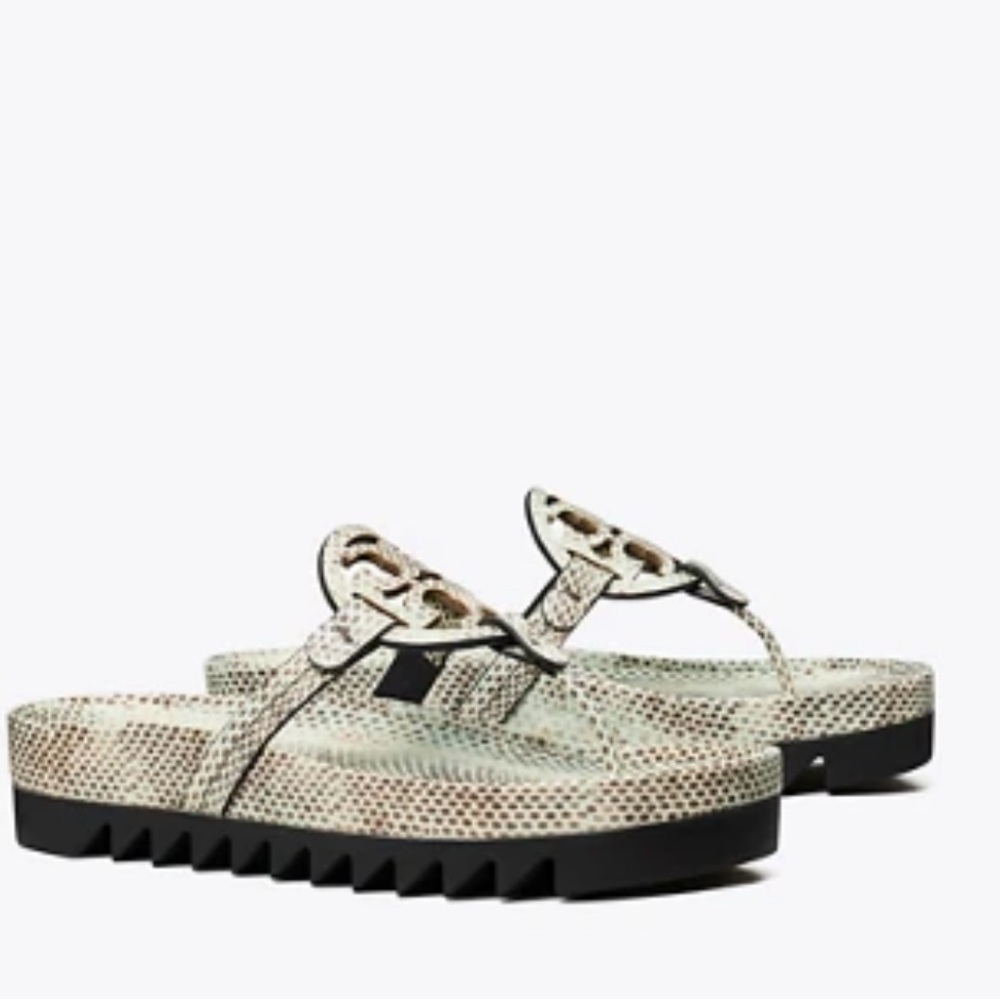 Tory Burch Miller Cloud Lug - Seaside Roccia/Perfect Black